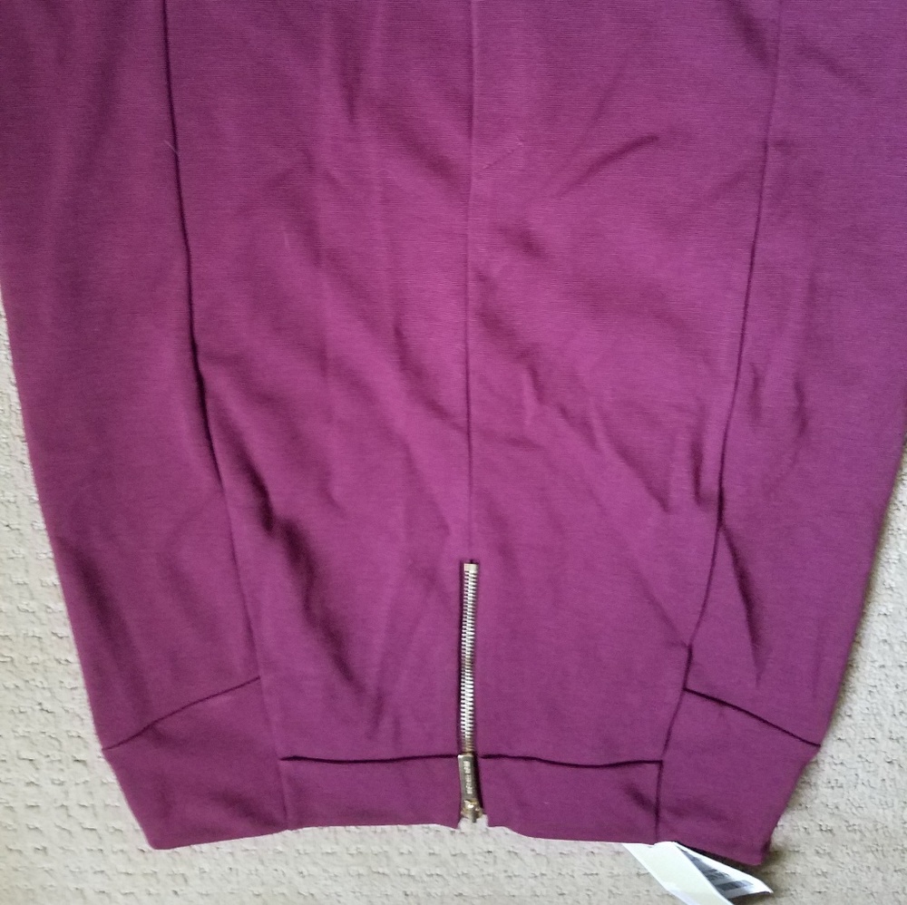 Michael Kors burgandy skirt